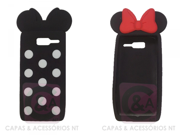 Capa Minnie Motorola Razr D3 Preto