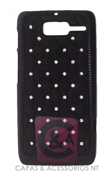 Capa Strass para Motorola Razr D3