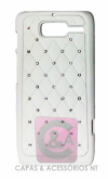 Capa Strass para Motorola Razr D3