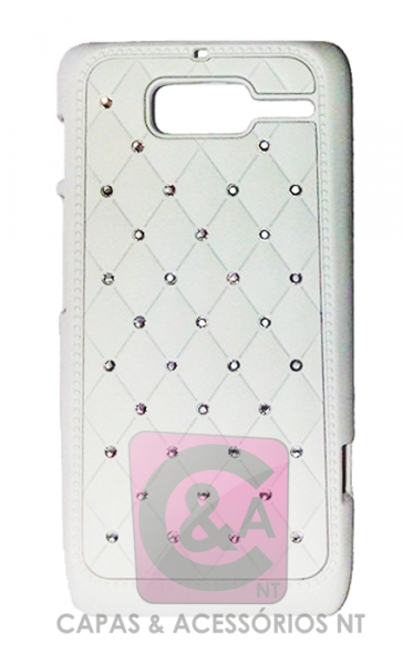 Capa Strass para Motorola Razr D3