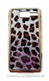 Capa Oncinha Glitter para Motorola Razr D1